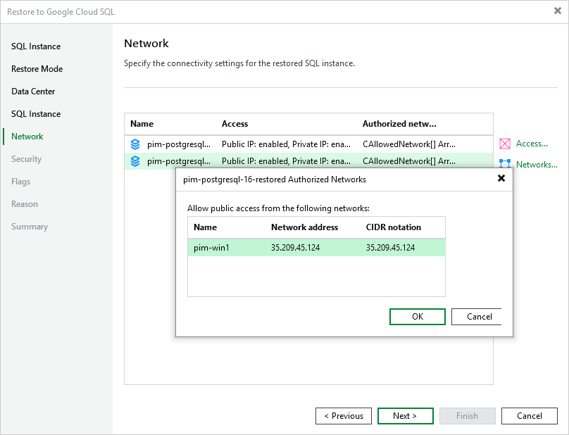 Step 6. Configure Network Settings
