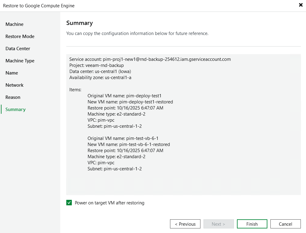 Step 9. Finish Working with Wizard