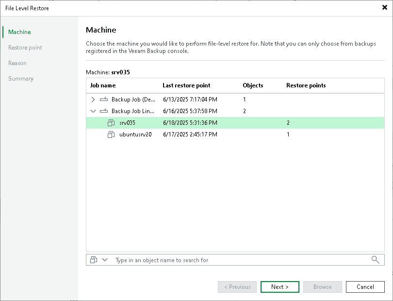 Step 2. Select Workload