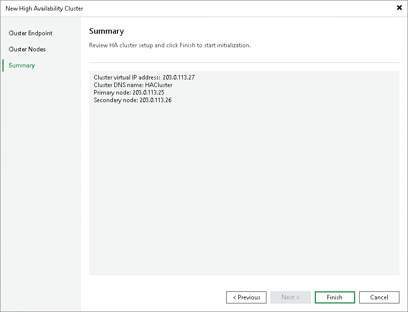 Step 4. Finish Working with Wizard