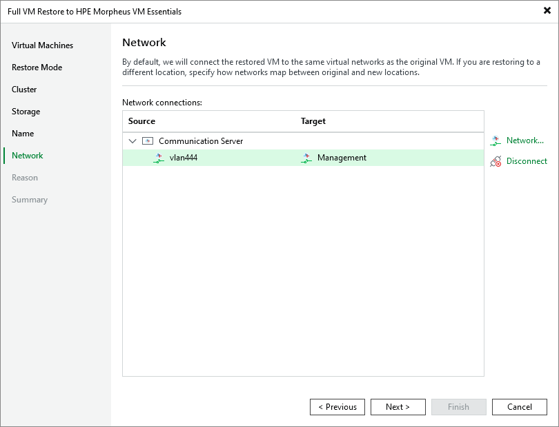 Step 7. Configure Network Settings