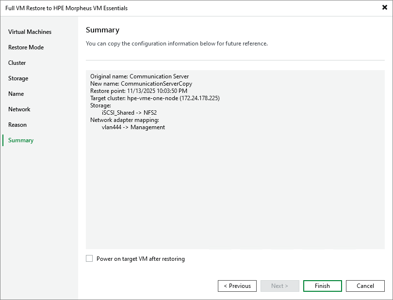 Step 9. Finish Working with Wizard