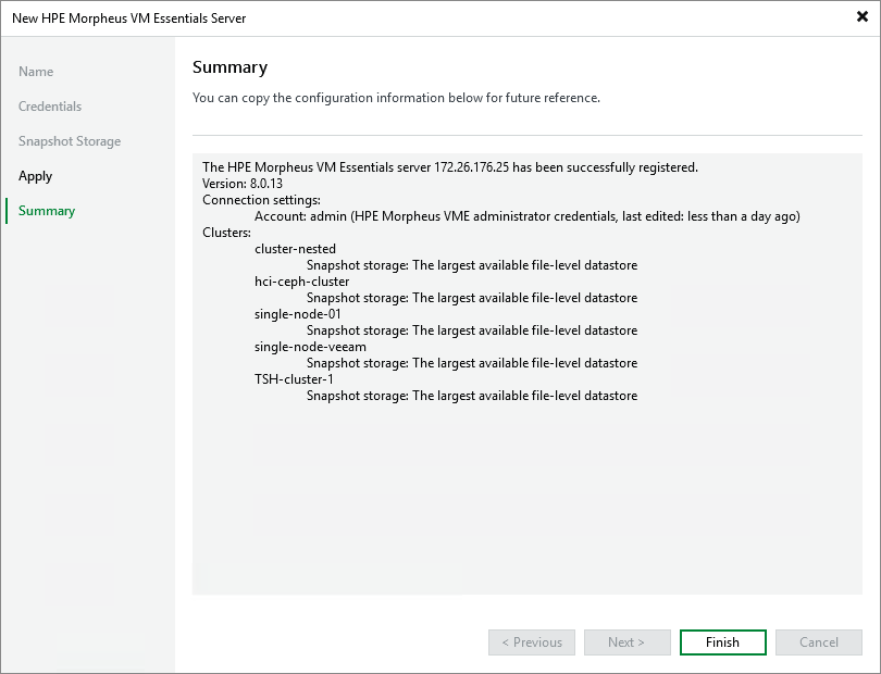 Step 6. Finish Working with Wizard