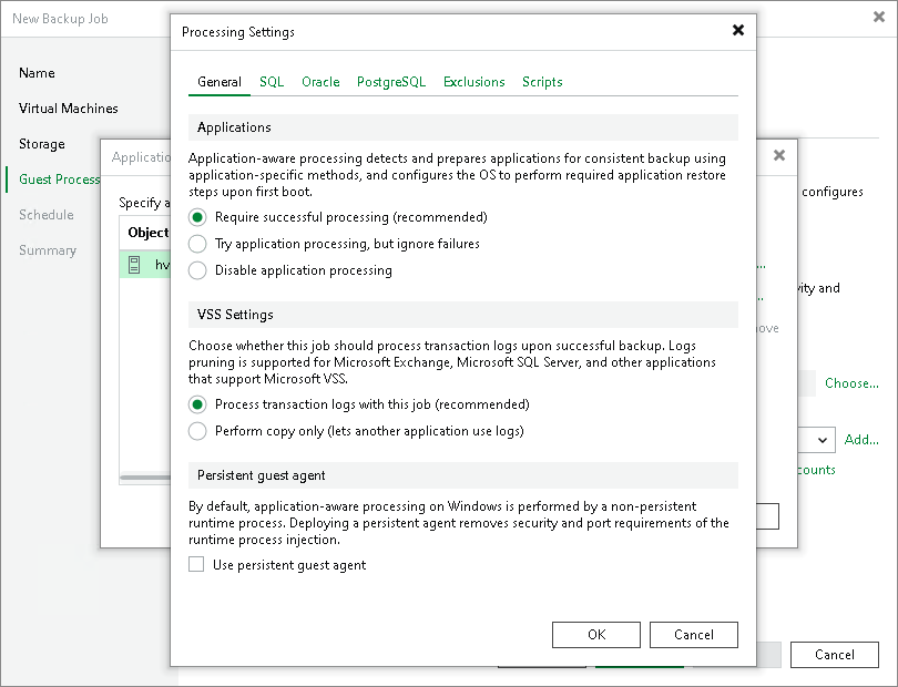 Application-Aware Processing