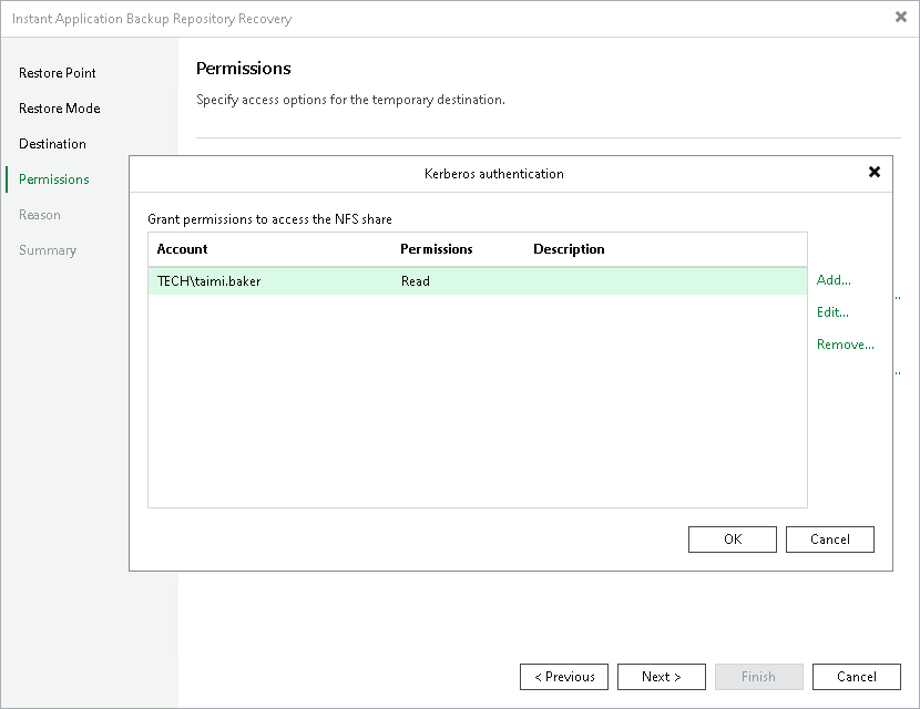 Step 5. Specify Access Permissions