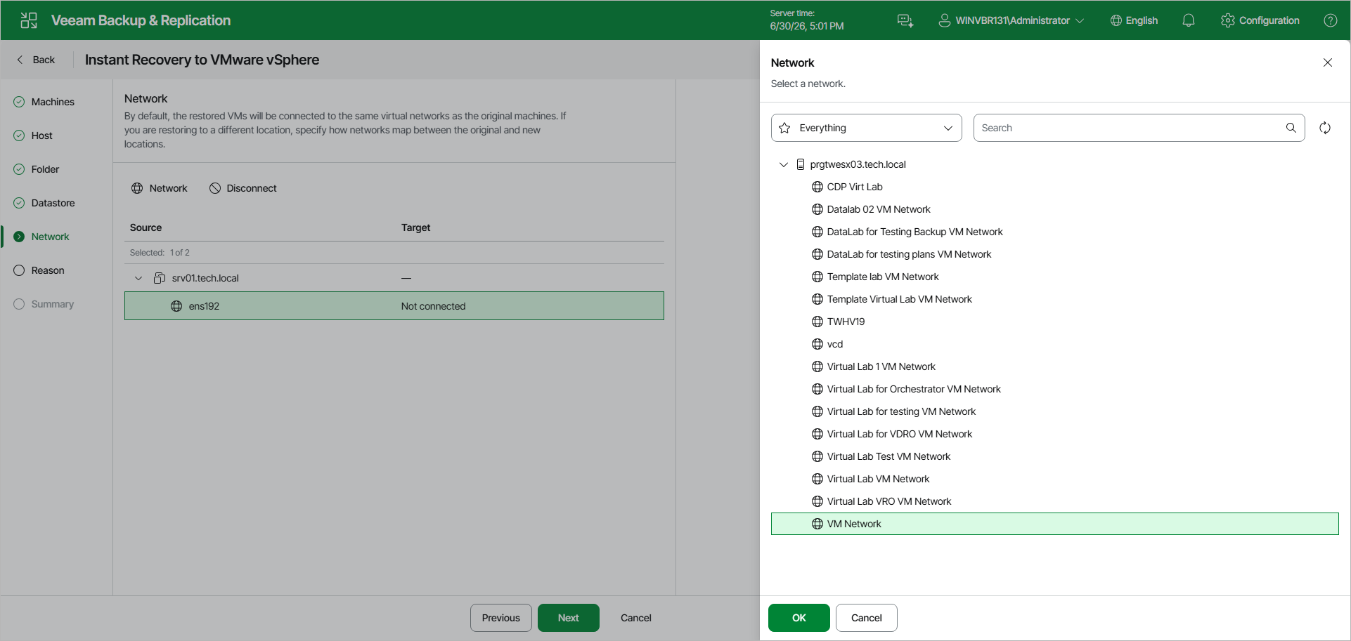 Step 7. Configure Network