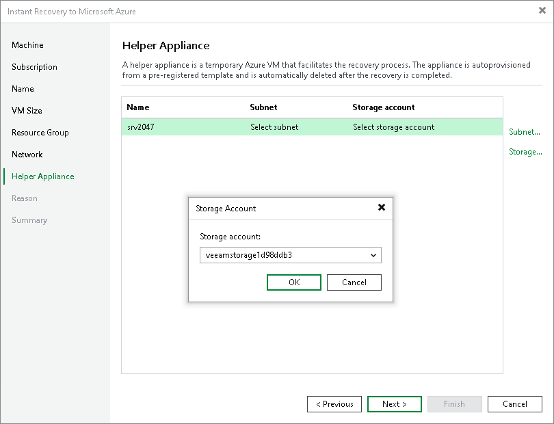 Step 8. Configure Helper Appliance