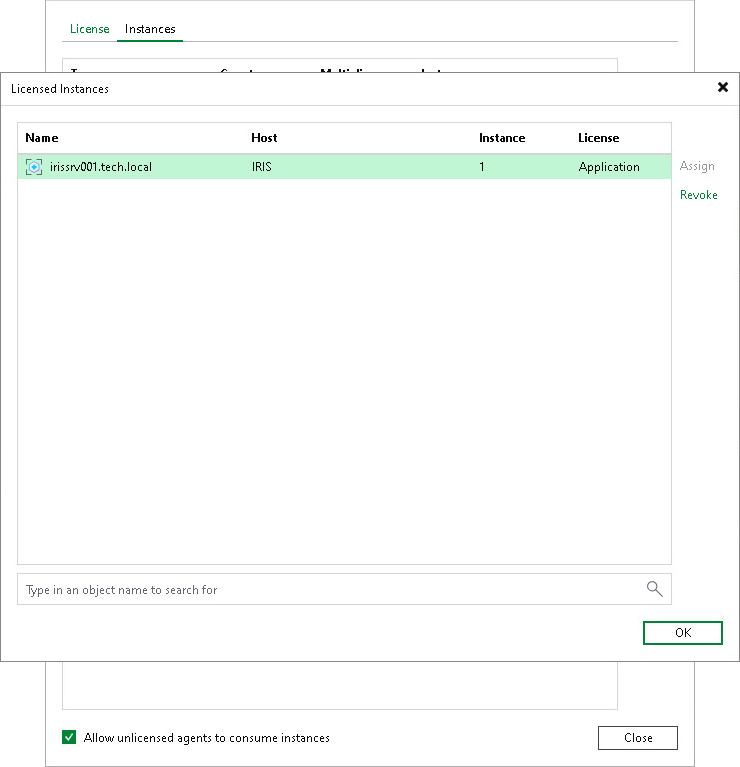 Managing License