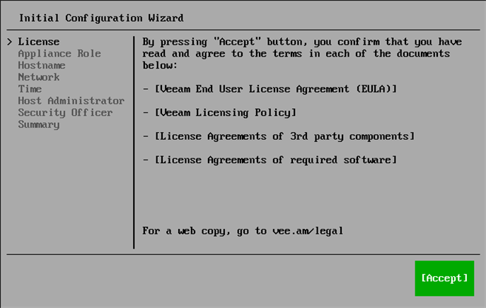 Step 4. Read and Accept License Agreements