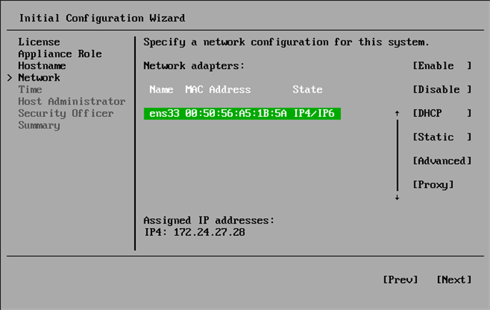 Step 7. Review Network Settings