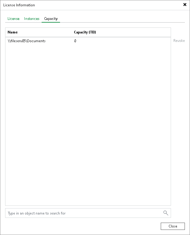 Viewing License Information Using Console