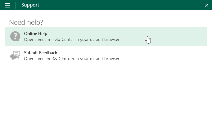 Get Support Operations Available on Windows Computers