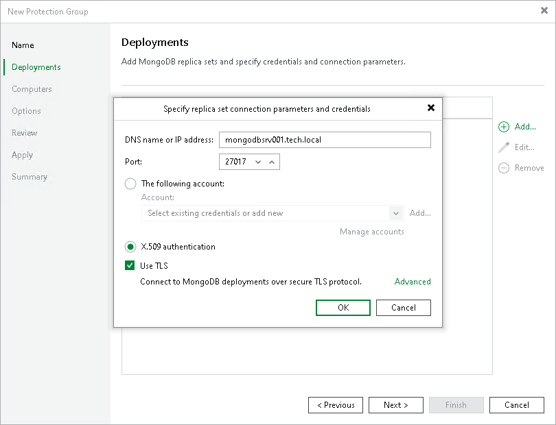 Step 3. Specify Deployments