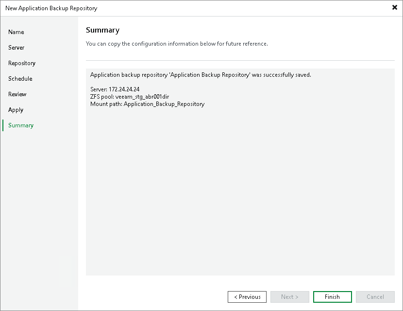 Step 8. Finish Working with Wizard
