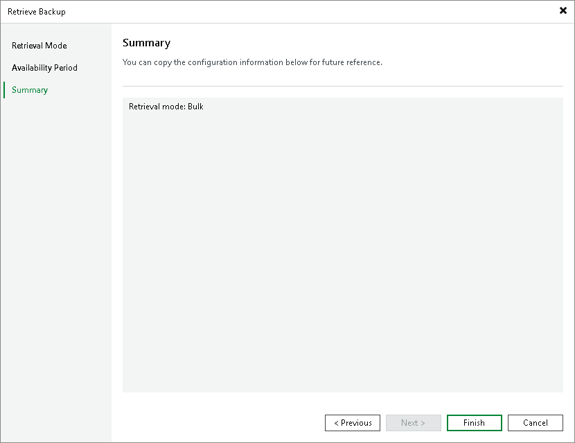 Step 4. Finish Working with Wizard