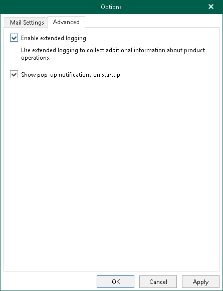 Configuring Advanced Settings