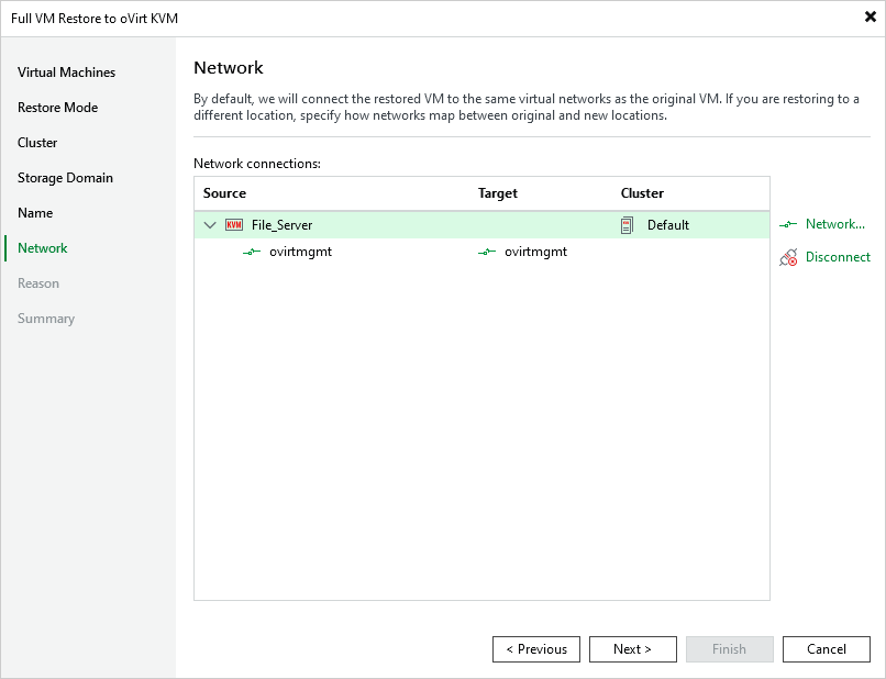Step 7. Configure Network Settings
