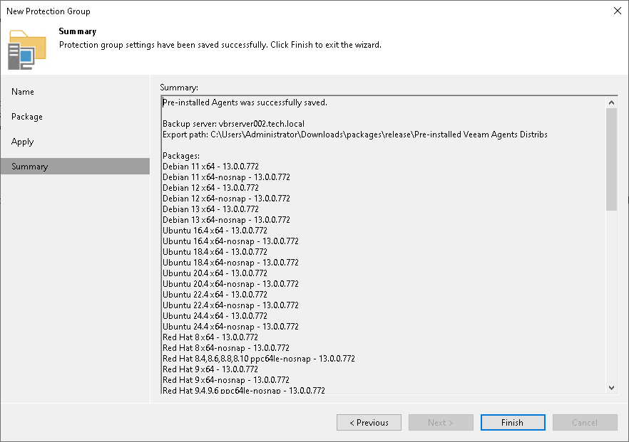 Step 6. Finish Working with Wizard