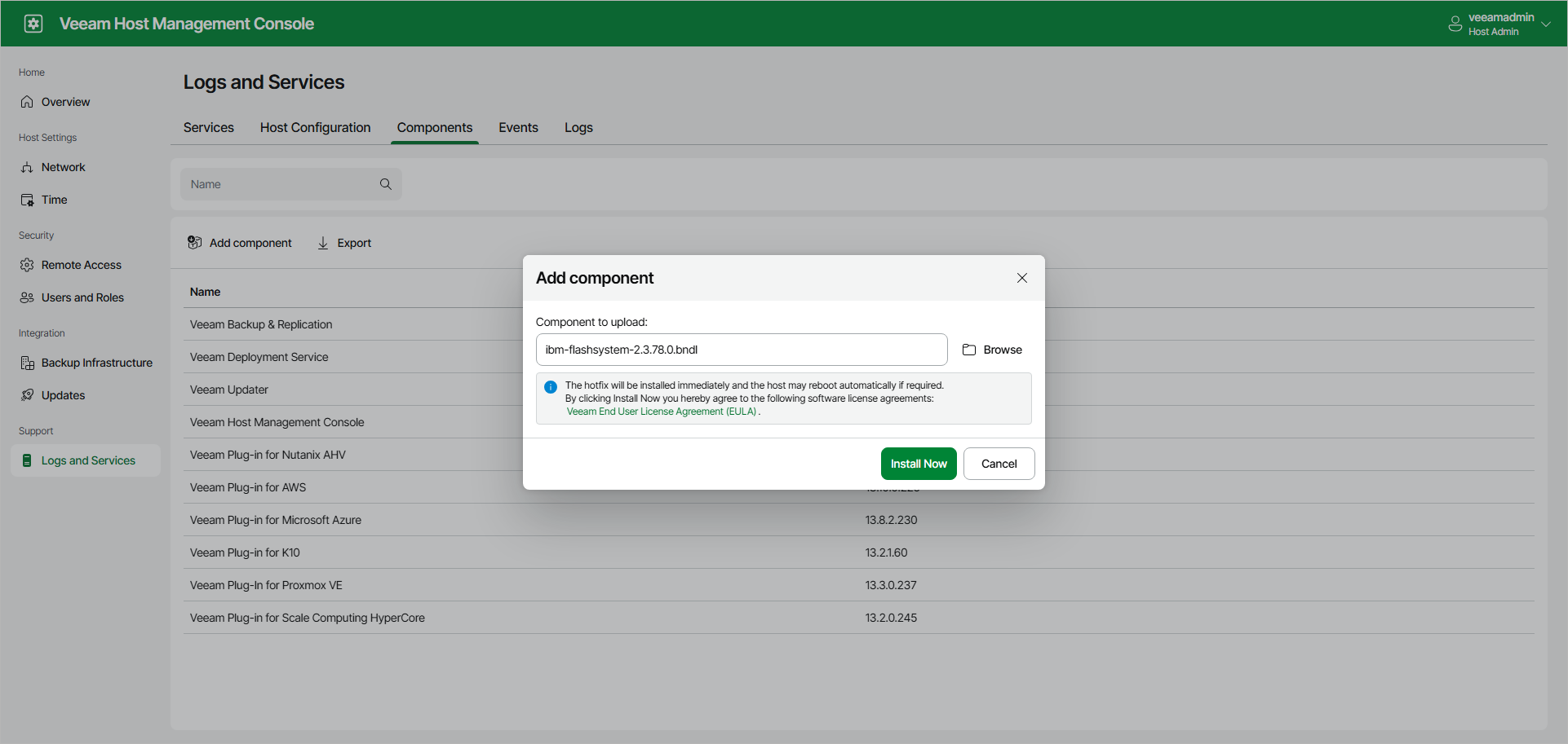 Installing and Updating Plug-Ins on Linux-Based Backup Server