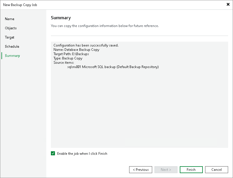 Step 7. Finish Working with Wizard