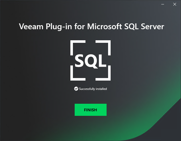 Installing Veeam Plug-In