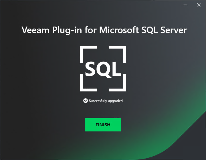 Upgrading Veeam Plug-In for Microsoft SQL Server