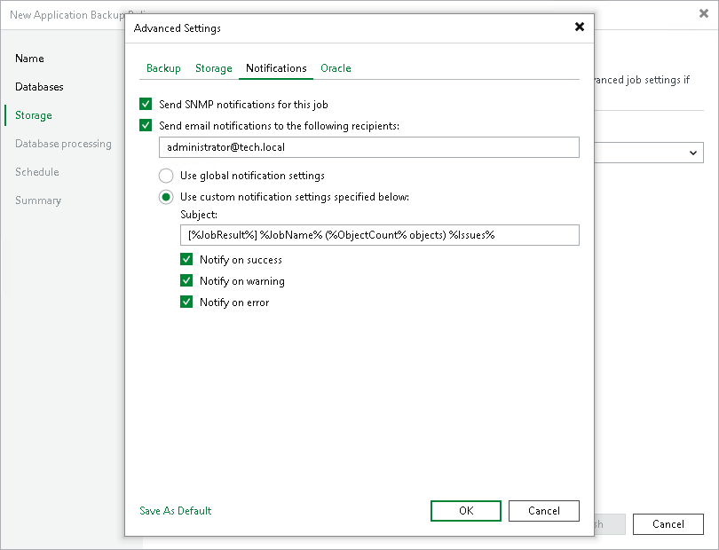 Notification Settings