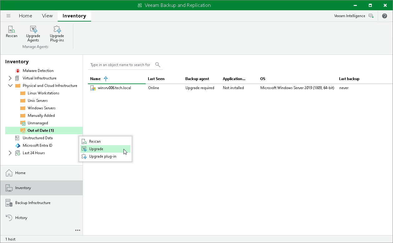 Upgrade Veeam Agent on Multiple Computers