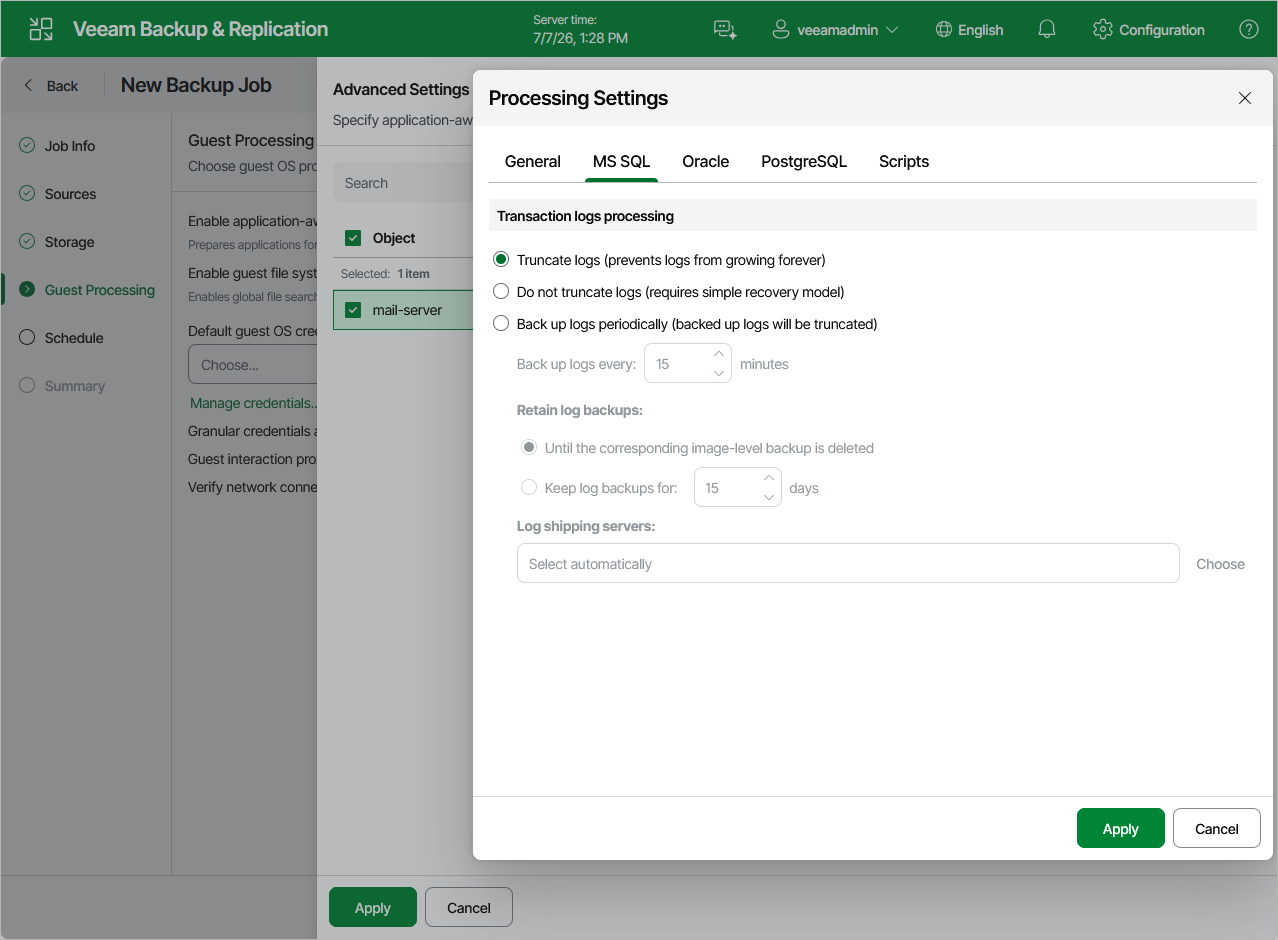 Launch Add Job Wizard