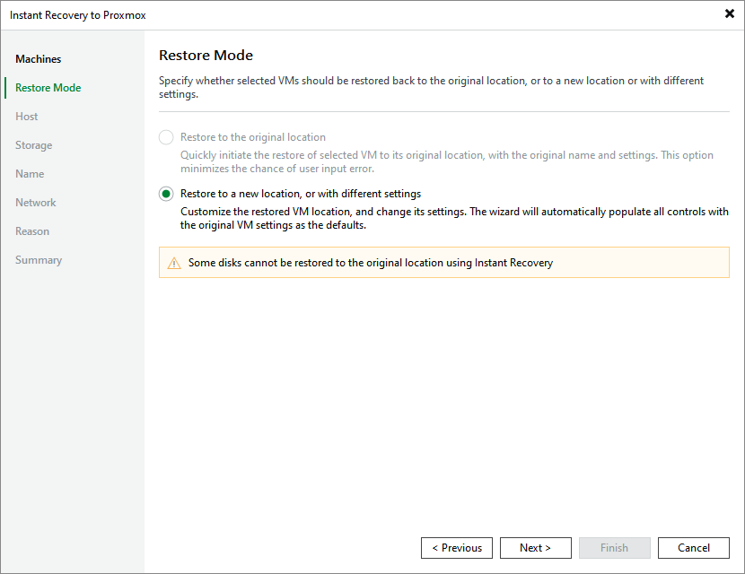 Step 3. Choose Restore Mode