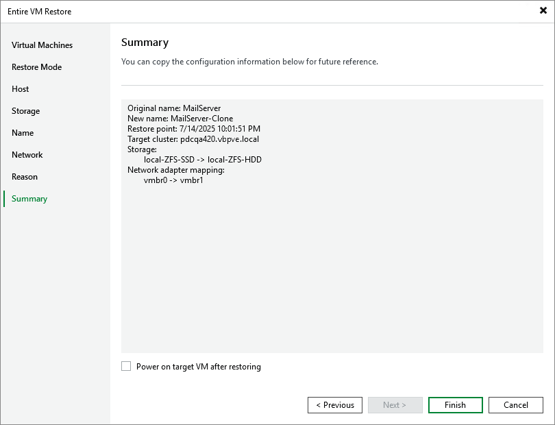 Step 9. Finish Working with Wizard