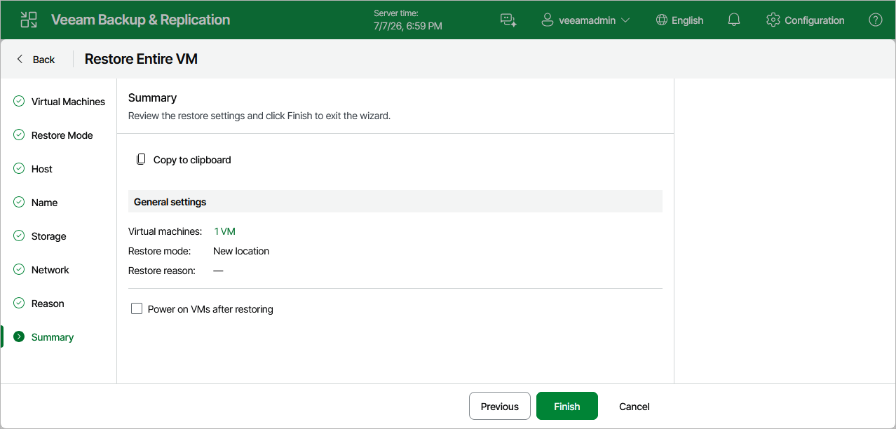 Step 9. Finish Working with Wizard