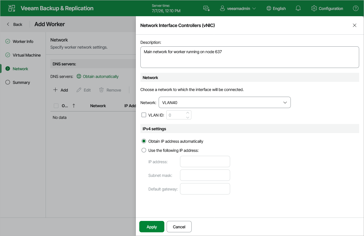 Configure Network Settings