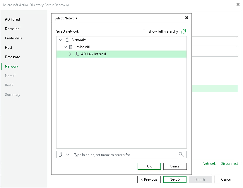Step 7. Configure Network Mapping