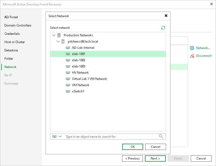 Step 8. Configure Network Mapping