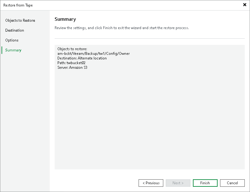 Step 5. Finish Working with Wizard
