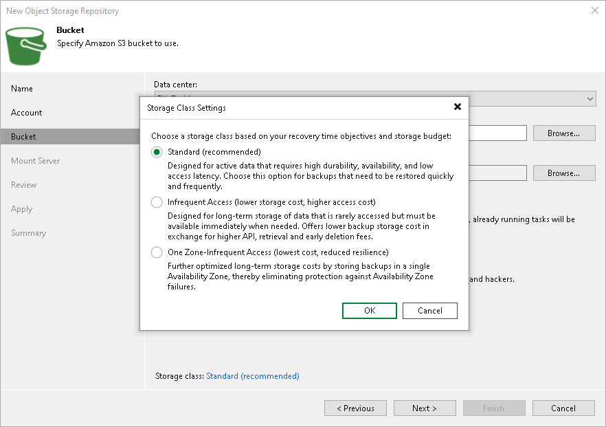 Step 4. Specify Object Storage Settings