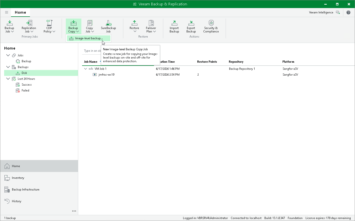 Backup Copy Jobs
