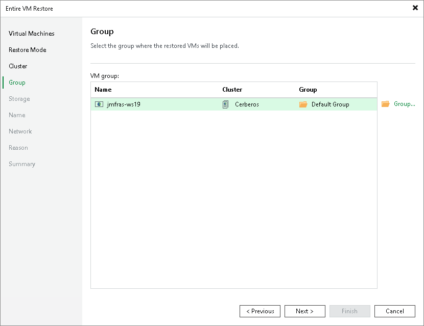 Step 5. Select Target Group