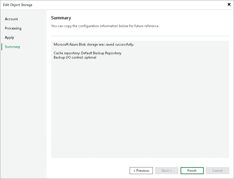 Step 5. Finish Working with Wizard