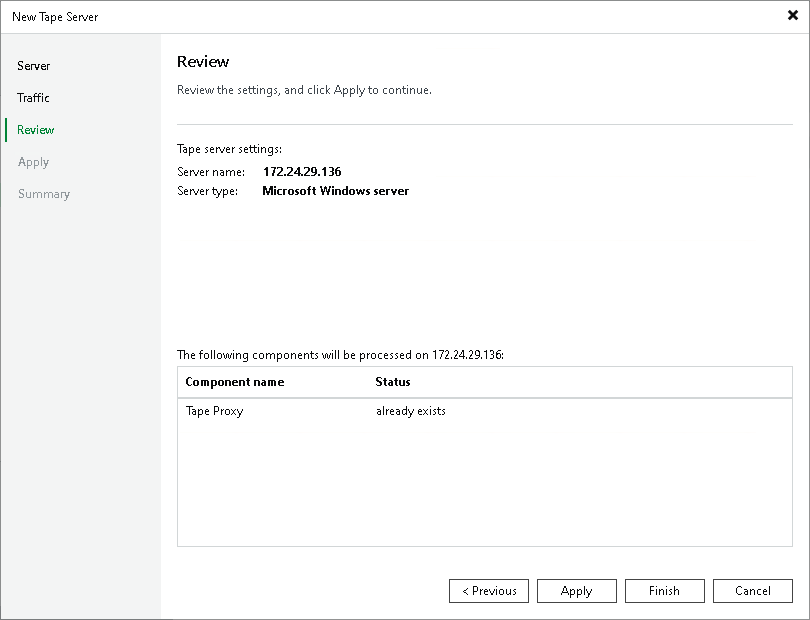 Step 4. Review Components