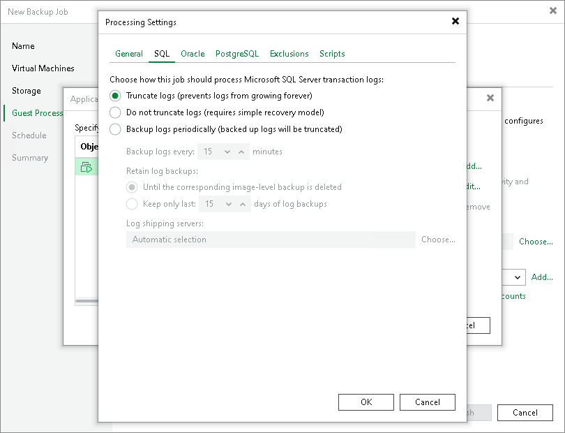 Transaction Log Truncation