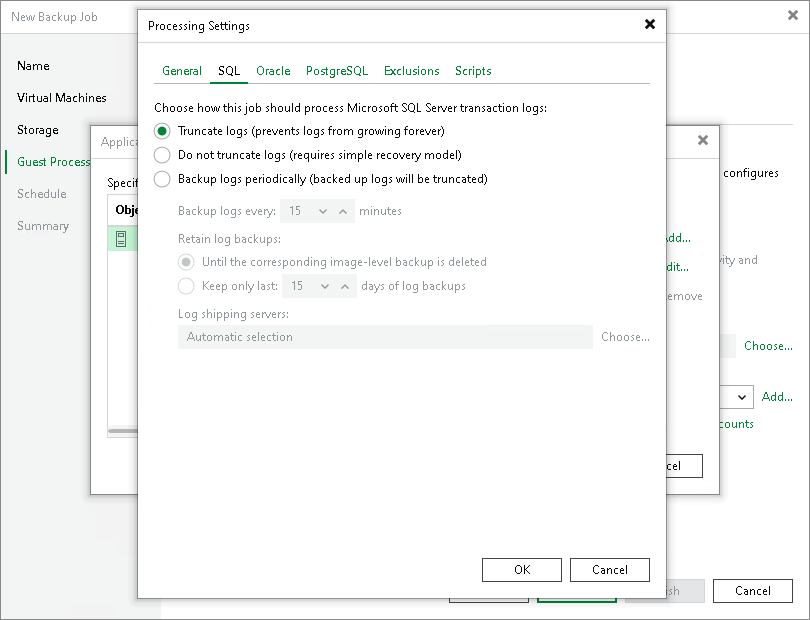 Transaction Log Truncation