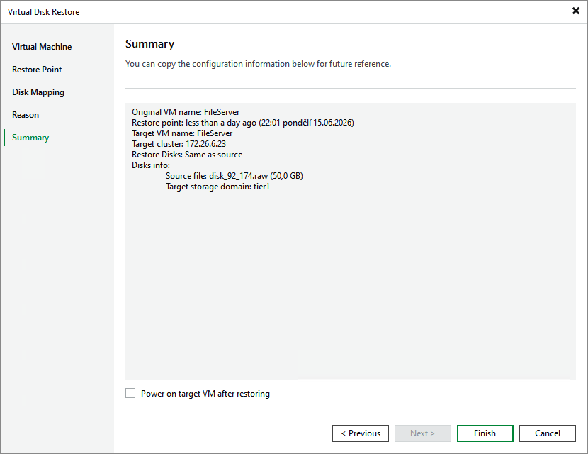 Step 6. Finish Working with Wizard