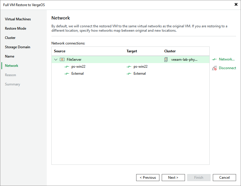 Step 7. Configure Network Settings