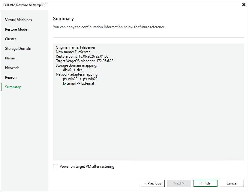 Step 9. Finish Working with Wizard