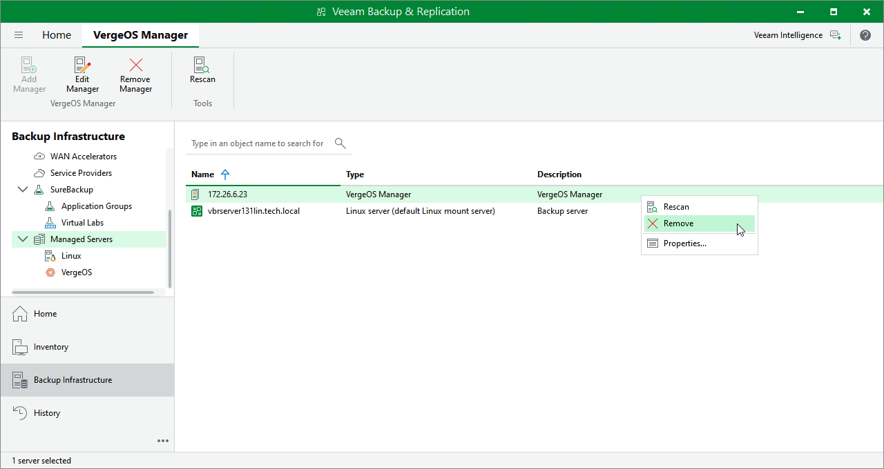 Removing hypervisor