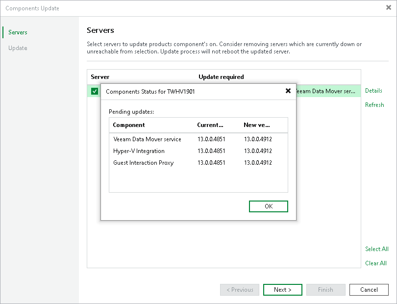 Updating Infrastructure Components