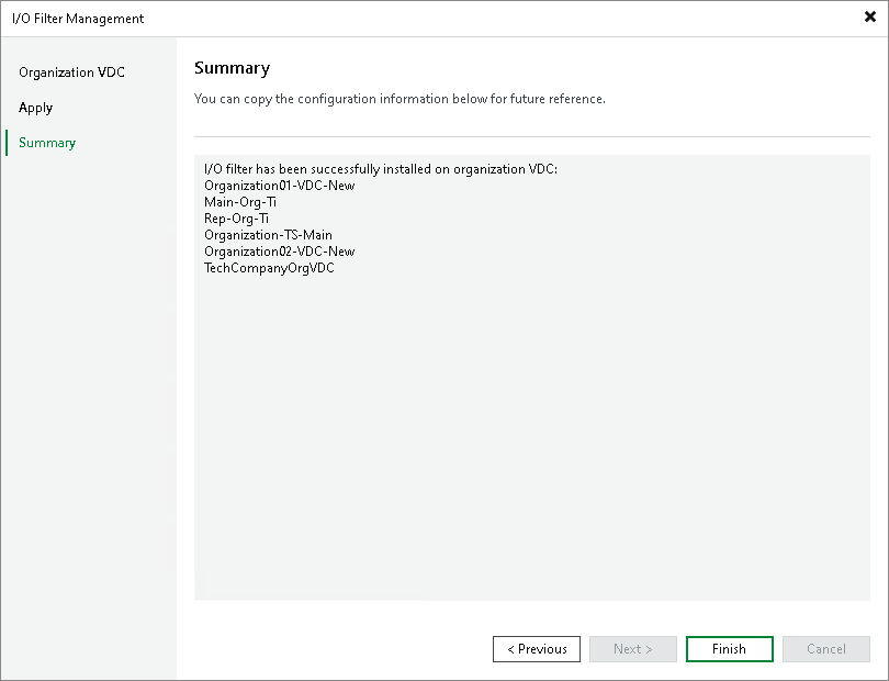 Step 4. Finish Working with Wizard