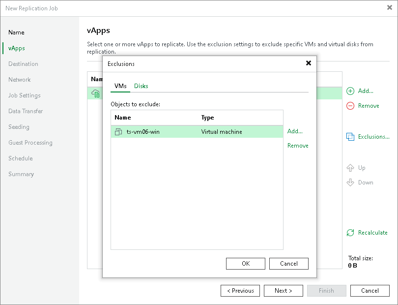 Step 4. Exclude Objects